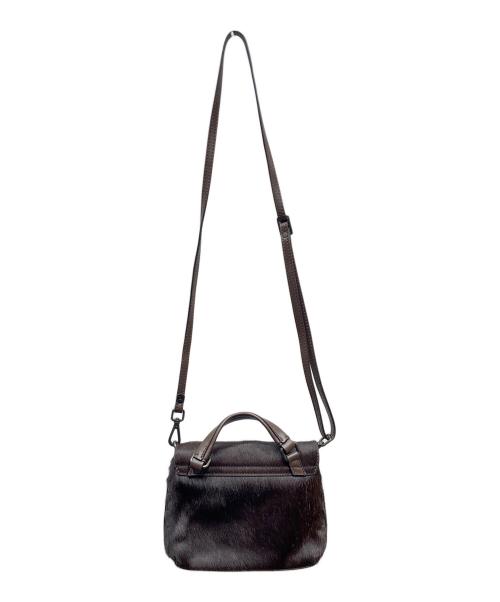 zanellato（ザネラート）ZANELLATO (ザネラート) POSTINA ハラコ2WAYショルダーバッグ ブラックの古着・服飾アイテム