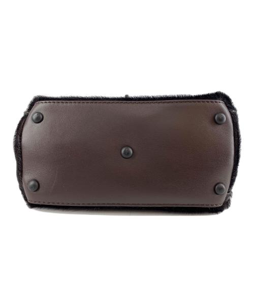 zanellato（ザネラート）ZANELLATO (ザネラート) POSTINA ハラコ2WAYショルダーバッグ ブラックの古着・服飾アイテム