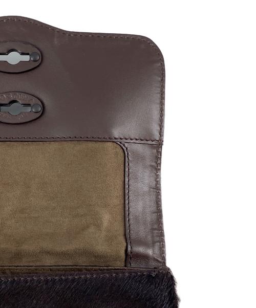 zanellato（ザネラート）ZANELLATO (ザネラート) POSTINA ハラコ2WAYショルダーバッグ ブラックの古着・服飾アイテム