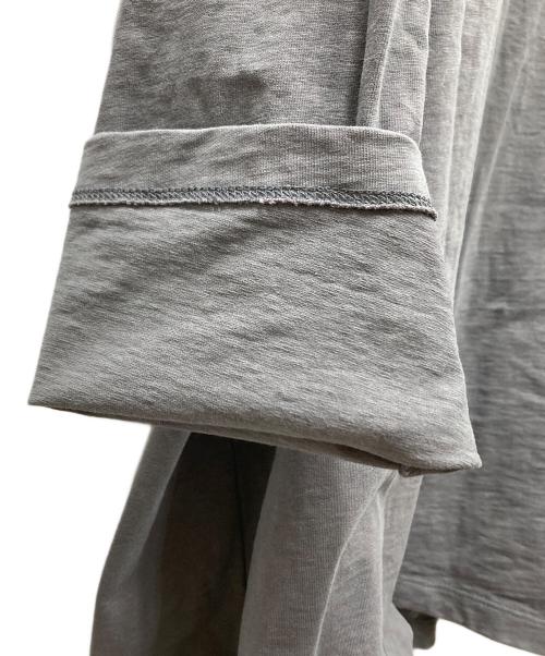Graphpaper（グラフペーパー）Graphpaper (グラフペーパー) Recycled Cotton Jersey L/S Tee ロングスリーブカットソー グレー サイズ:SIZE 2の古着・服飾アイテム