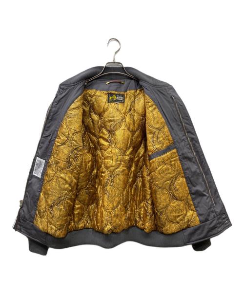 DERBY OF SAN FRANCISCO（ダービーオブサンフランシスコ）DERBY OF SAN FRANCISCO (ダービーオブサンフランシスコ) ダービージャケット  DERBY JACKET グレー サイズ:Mの古着・服飾アイテム