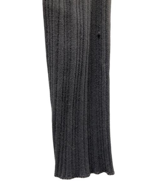 Ameri（アメリ）Ameri (アメリ) LAYERED SLANT CABLE KNIT グレー サイズ:Freeの古着・服飾アイテム