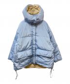 MAISON SPECIALメゾンスペシャル）の古着「Multiway Reversible Down Jacket」｜スカイブルー