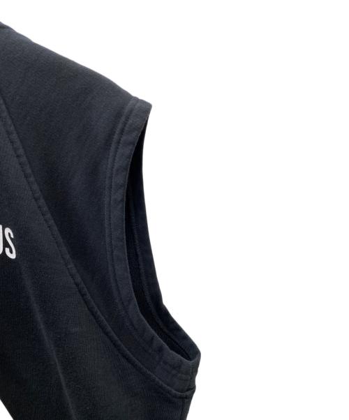 PRADA（プラダ）PRADA (プラダ) 21SS ノースリーブプルオーバーパーカー ブラック サイズ:XSの古着・服飾アイテム