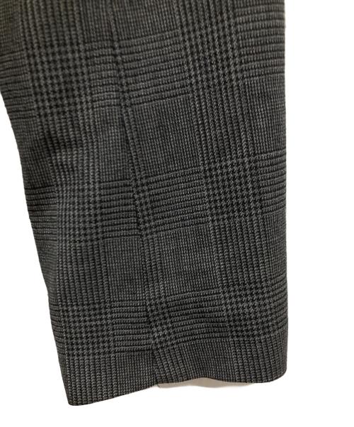 NUMERO UNO（ヌメロウーノ）NUMERO UNO (ヌメロウーノ) チェックダブルテーラードジャケット グレー サイズ:46の古着・服飾アイテム