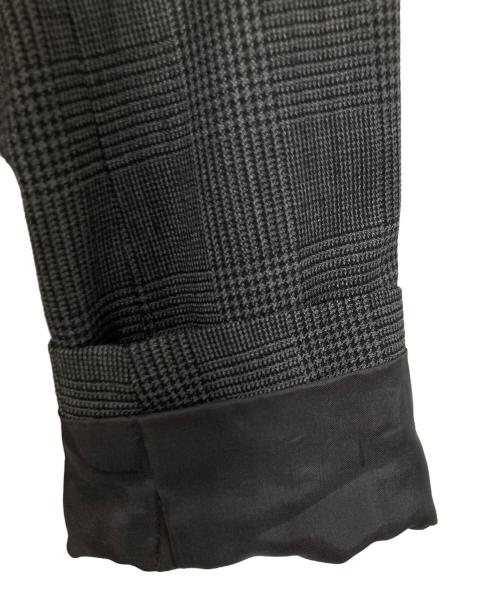 NUMERO UNO（ヌメロウーノ）NUMERO UNO (ヌメロウーノ) チェックダブルテーラードジャケット グレー サイズ:46の古着・服飾アイテム