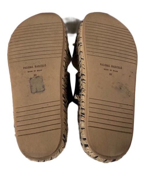 PALOMA BARCELO（パロマバルセロ）PALOMA BARCELO (パロマバルセロ) 厚底サンダル ブラック サイズ:23.5cmの古着・服飾アイテム