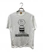 HUMAN MADE×PEANUTSヒューマンメイド×ピーナッツ）の古着「Tシャツ」｜ホワイト