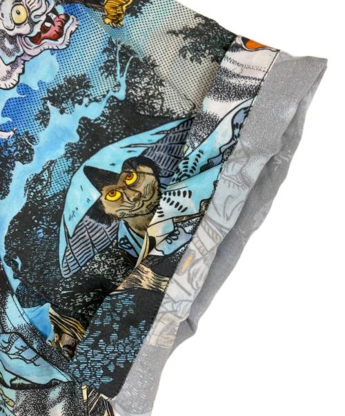 graniph（グラニフ）graniph (グラニフ) コラボ総柄シャツ マルチカラー サイズ:Lの古着・服飾アイテム