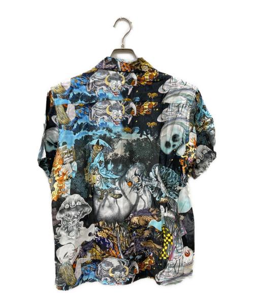 graniph（グラニフ）graniph (グラニフ) コラボ総柄シャツ マルチカラー サイズ:Sの古着・服飾アイテム