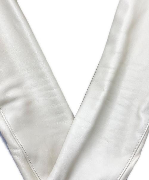 Psycho Bunny（サイコ バニー）Psycho Bunny (サイコ バニー) ROBERT GODLEY ラムレザージャケット ベージュ サイズ:SIZE Lの古着・服飾アイテム