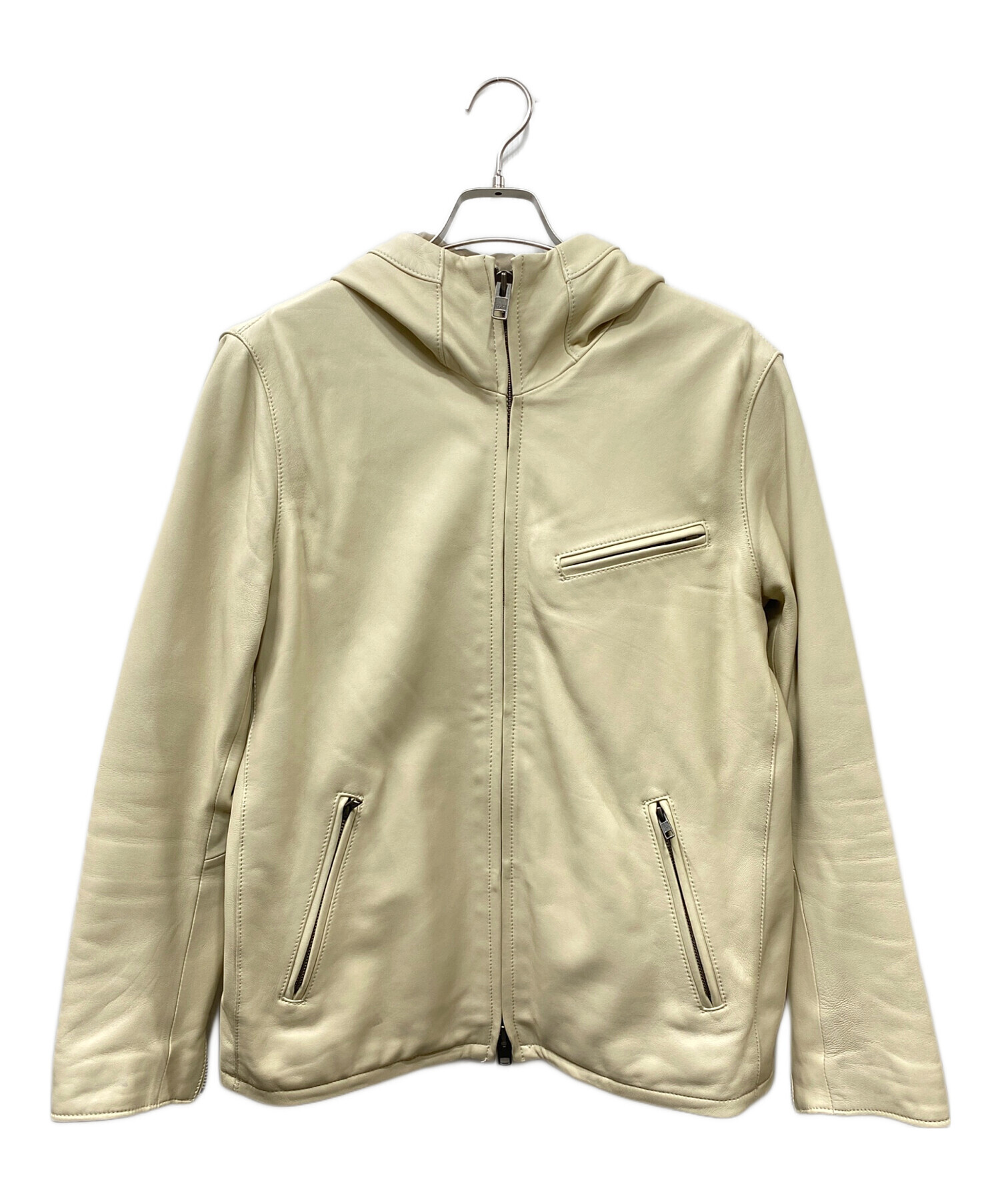 PsychoBunny ライダース L 美品】サイコバニー 羊革 シングル