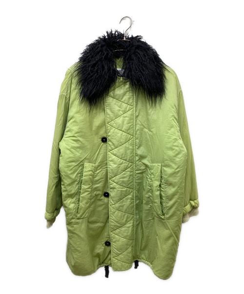 MM6 Maison Margiela（エムエムシックスメゾンマルジェラ）MM6 Maison Margiela (エムエムシックス メゾンマルジェラ) SPORTS JACKET グリーン×ブラック サイズ:40の古着・服飾アイテム