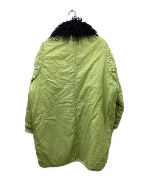 MM6 Maison Margiela（エムエムシックスメゾンマルジェラ）MM6 Maison Margiela (エムエムシックス メゾンマルジェラ) SPORTS JACKET グリーン×ブラック サイズ:40の古着・服飾アイテム