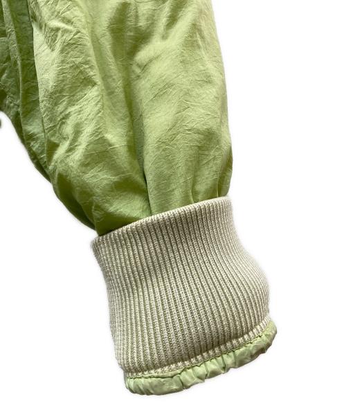 MM6 Maison Margiela（エムエムシックスメゾンマルジェラ）MM6 Maison Margiela (エムエムシックス メゾンマルジェラ) SPORTS JACKET グリーン×ブラック サイズ:40の古着・服飾アイテム