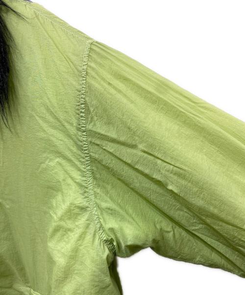 MM6 Maison Margiela（エムエムシックスメゾンマルジェラ）MM6 Maison Margiela (エムエムシックス メゾンマルジェラ) SPORTS JACKET グリーン×ブラック サイズ:40の古着・服飾アイテム