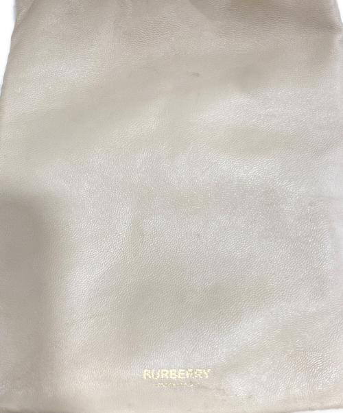 BURBERRY（バーバリー）BURBERRY (バーバリー) 巾着ミニショルダーバッグ ベージュの古着・服飾アイテム