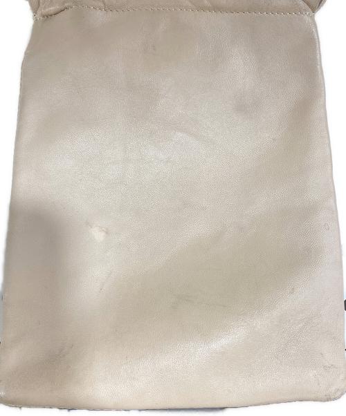 BURBERRY（バーバリー）BURBERRY (バーバリー) 巾着ミニショルダーバッグ ベージュの古着・服飾アイテム