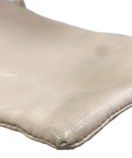 BURBERRY（バーバリー）BURBERRY (バーバリー) 巾着ミニショルダーバッグ ベージュの古着・服飾アイテム