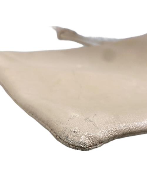 BURBERRY（バーバリー）BURBERRY (バーバリー) 巾着ミニショルダーバッグ ベージュの古着・服飾アイテム