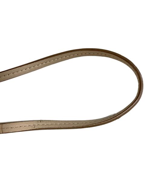 BURBERRY（バーバリー）BURBERRY (バーバリー) 巾着ミニショルダーバッグ ベージュの古着・服飾アイテム