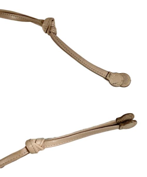 BURBERRY（バーバリー）BURBERRY (バーバリー) 巾着ミニショルダーバッグ ベージュの古着・服飾アイテム