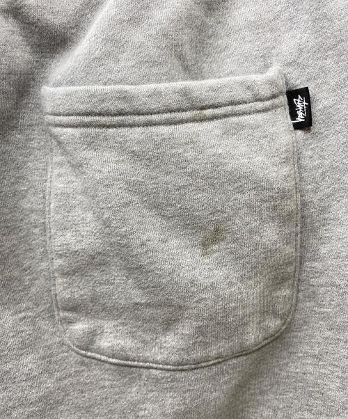 stussy（ステューシー）stussy (ステューシー) 21SS STOCK LOGO SWEATPANT グレー サイズ:Lの古着・服飾アイテム