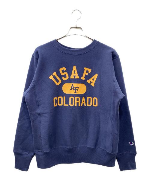 Champion REVERSE WEAVE（チャンピオン リバース ウィーブ）Champion REVERSE WEAVE (チャンピオン リバース ウィーブ) 24AW  USAFAクルーネックスウェットシャツ ネイビー サイズ:SIZE XLの古着・服飾アイテム