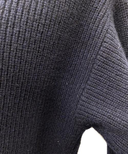 TTT MSW（ティー）TTT MSW (ティー) Zipup knit polo shirt ネイビー サイズ:SIZE Sの古着・服飾アイテム