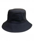 NIKEナイキ）の古着「ウイングロゴバケットハット」｜ブラック