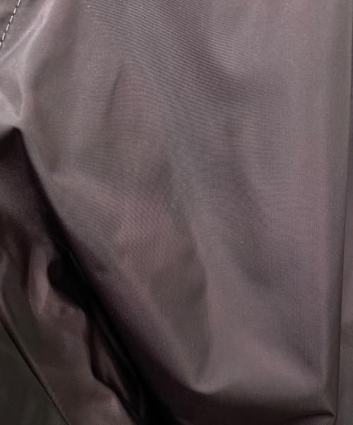DRIES VAN NOTEN（ドリスヴァンノッテン）DRIES VAN NOTEN (ドリスヴァンノッテン) ポリエステルコート ボルドー サイズ:38の古着・服飾アイテム
