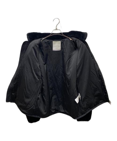 Enharmonic TAVERN（エンハーモニックタヴァーン）Enharmonic TAVERN (エンハーモニックタヴァーン) Fur Blouson フリースジャケット ブラック サイズ:46の古着・服飾アイテム