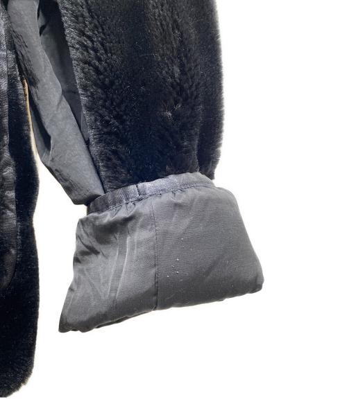 Enharmonic TAVERN（エンハーモニックタヴァーン）Enharmonic TAVERN (エンハーモニックタヴァーン) Fur Blouson フリースジャケット ブラック サイズ:46の古着・服飾アイテム