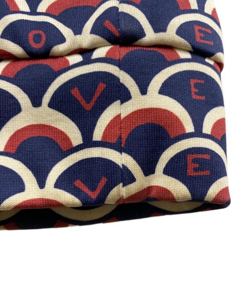 VALENTINO（ヴァレンティノ）VALENTINO (ヴァレンティノ) 総柄トラックジャケット ネイビー×レッド サイズ:XSの古着・服飾アイテム