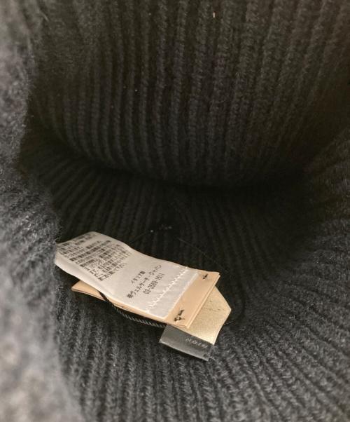 VERSACE（ヴェルサーチェ）VERSACE (ヴェルサーチ) COURAGE ニット帽 ブラック サイズ:OneSizeの古着・服飾アイテム