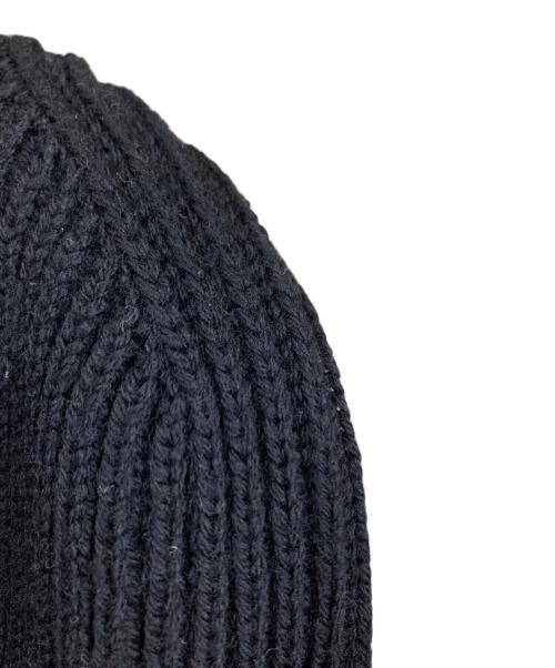 VERSACE（ヴェルサーチェ）VERSACE (ヴェルサーチ) COURAGE ニット帽 ブラック サイズ:OneSizeの古着・服飾アイテム