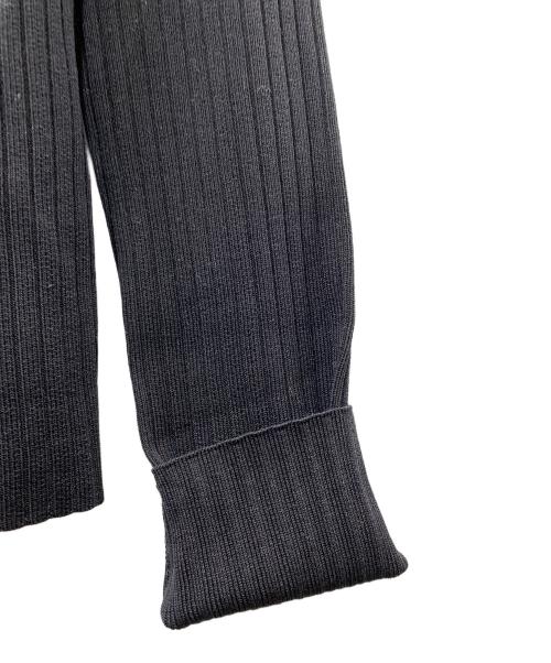 Noble（ノーブル）Noble (ノーブル) チョーカーリブニット ブラック サイズ:Freeの古着・服飾アイテム