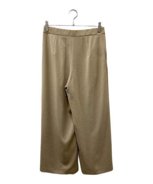 L'appartement（アパルトモン）L'appartement (アパルトモン) タックワイドパンツ ベージュ サイズ:38の古着・服飾アイテム