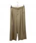 L'appartement（アパルトモン）の古着「タックワイドパンツ」｜ベージュ