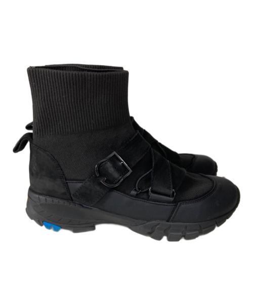 Le Talon（ル タロン）Le Talon (ル タロン) GRISE VIBRAM KNIT ブーツ ブラック サイズ:不明の古着・服飾アイテム