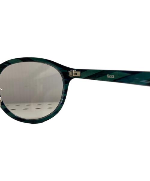 VERYNERD（ベリーナード）VERYNERD (ベリーナード) Yucca 伊達眼鏡 グリーン×ブラック サイズ:不明(表記無)の古着・服飾アイテム