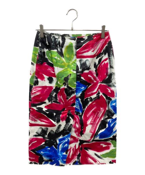 MARNI（マルニ）MARNI (マルニ) 花柄タイトスカート マルチカラー サイズ:40の古着・服飾アイテム