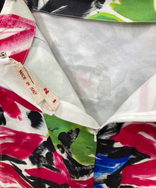 MARNI（マルニ）MARNI (マルニ) 花柄タイトスカート マルチカラー サイズ:40の古着・服飾アイテム