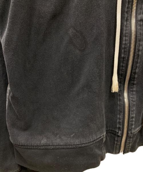 RICK OWENS（リックオウエンス）RICK OWENS (リックオウエンス) 18AW Wind breaker Zip Hoodie ジップパーカー ブラック サイズ:XLの古着・服飾アイテム