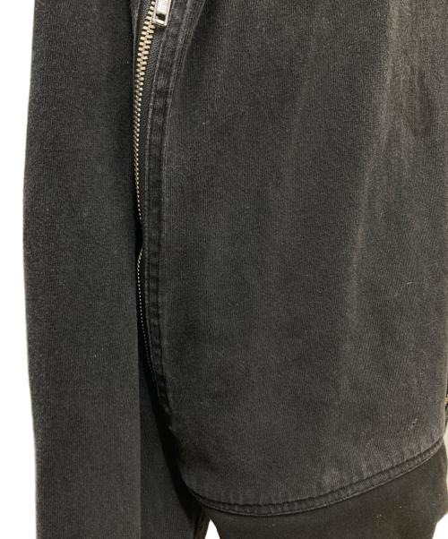 RICK OWENS（リックオウエンス）RICK OWENS (リックオウエンス) 18AW Wind breaker Zip Hoodie ジップパーカー ブラック サイズ:XLの古着・服飾アイテム