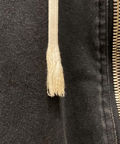 RICK OWENS（リックオウエンス）RICK OWENS (リックオウエンス) 18AW Wind breaker Zip Hoodie ジップパーカー ブラック サイズ:XLの古着・服飾アイテム