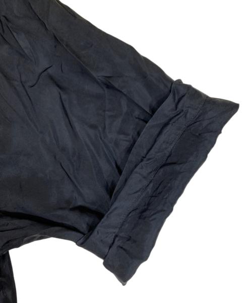 RICK OWENS（リックオウエンス）RICK OWENS (リックオウエンス) 21SS Short Sleeved Faun Shirt ブラック サイズ:46の古着・服飾アイテム