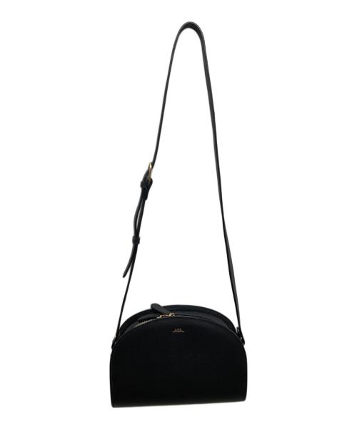 A.P.C.（アーペーセー）A.P.C. (アーペーセー) DEMI LUNE ハーフムーン ショルダーバッグ ブラック サイズ:OneSizeの古着・服飾アイテム