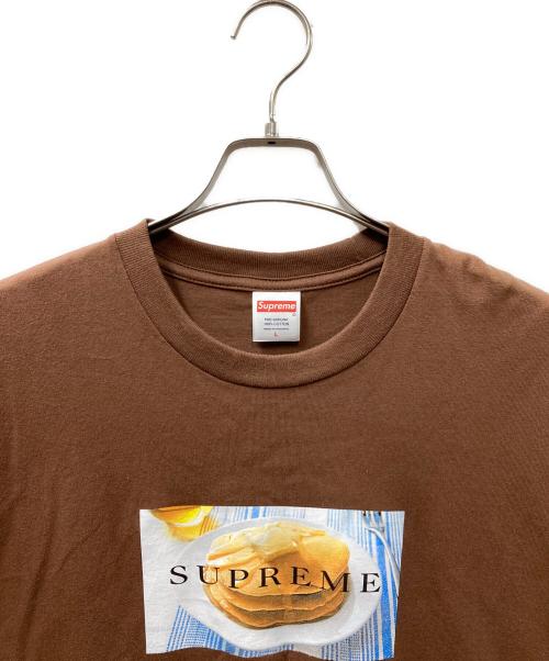 SUPREME（シュプリーム）Supreme (シュプリーム) 25SS Pancakes Tee ブラウン サイズ:Lの古着・服飾アイテム