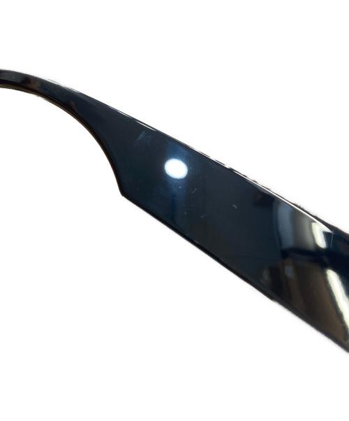 ALEXANDER McQUEEN（アレキサンダーマックイーン）ALEXANDER McQUEEN (アレキサンダーマックイーン) サングラス ブラック×ブラウン サイズ:99☐01-145の古着・服飾アイテム